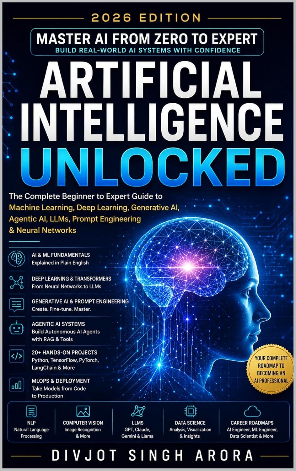 Artificial Intelligence Unlocked: Complete Beginner to Expert Guide